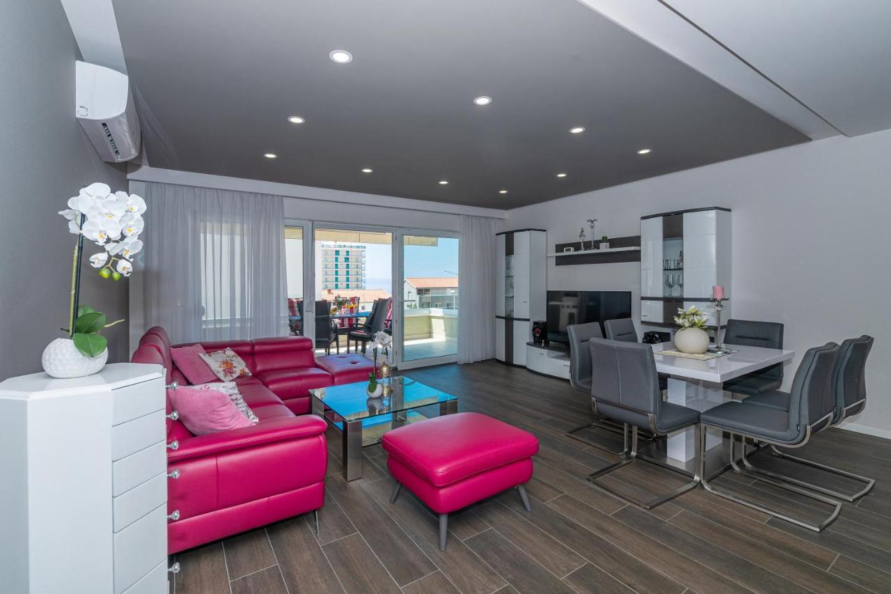 Luxury Apartment Purple Summer Sea View Makarska Buitenkant foto