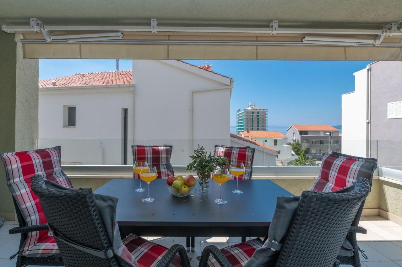 Luxury Apartment Purple Summer Sea View Makarska Buitenkant foto
