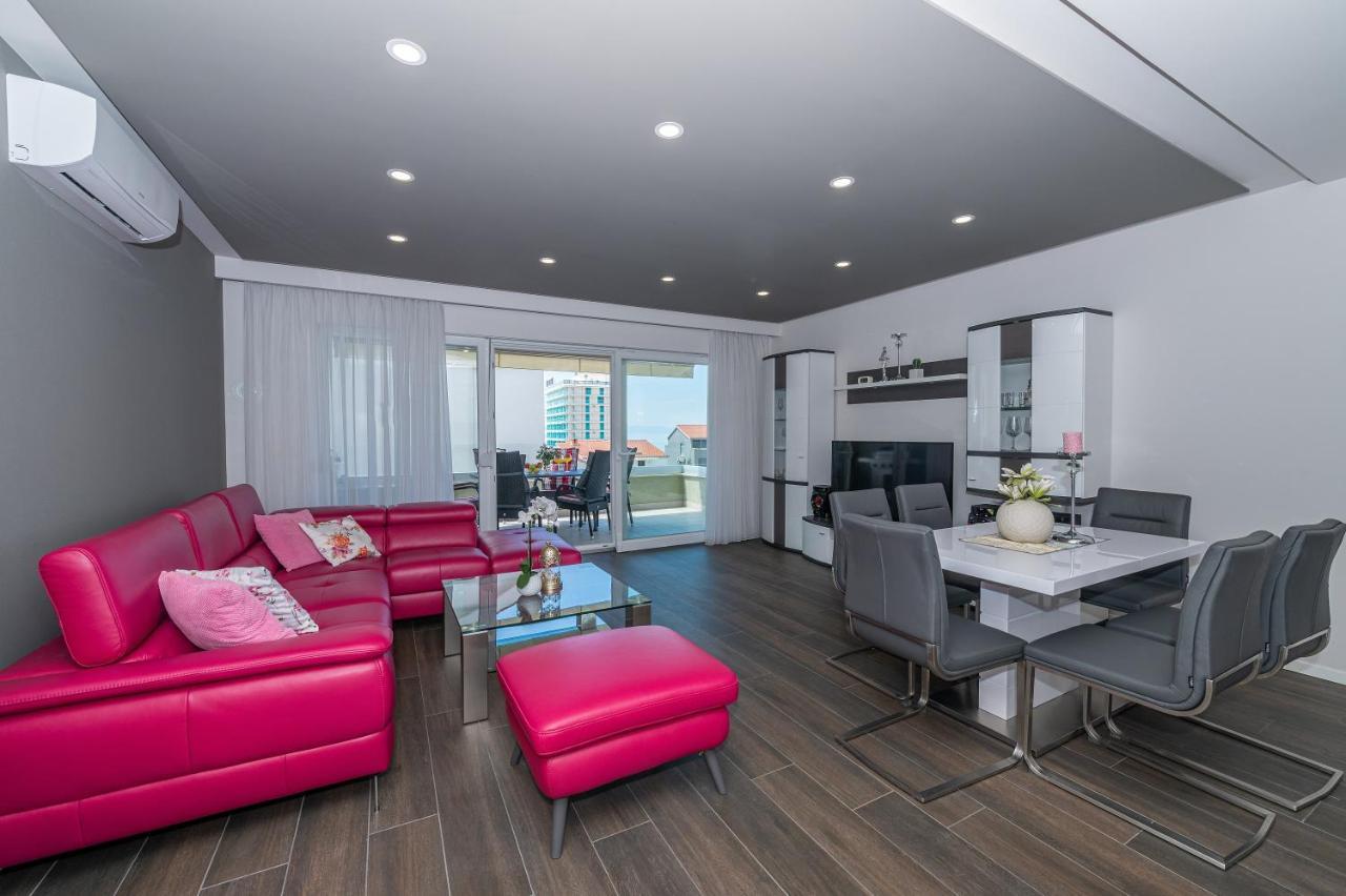 Luxury Apartment Purple Summer Sea View Makarska Buitenkant foto